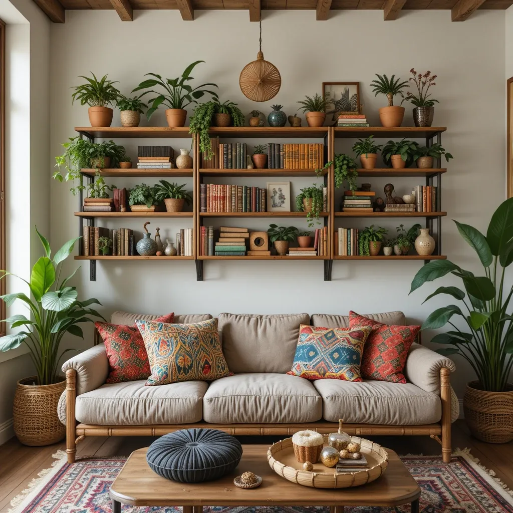 Hippie-Inspired Shelves