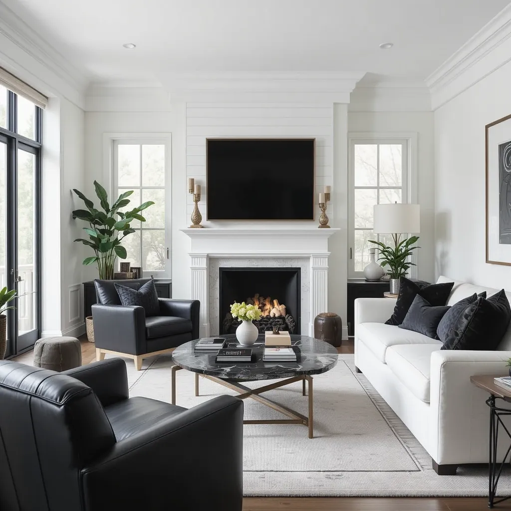 Leather and Fabric Mix