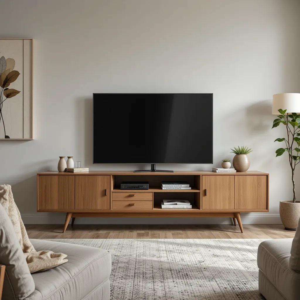 Minimalist Media Console
