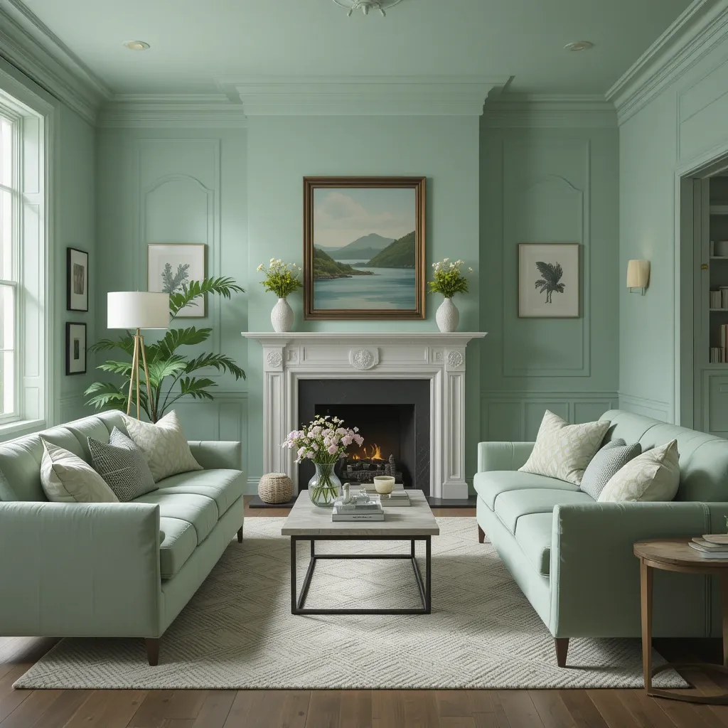 Mint Green Upholstery