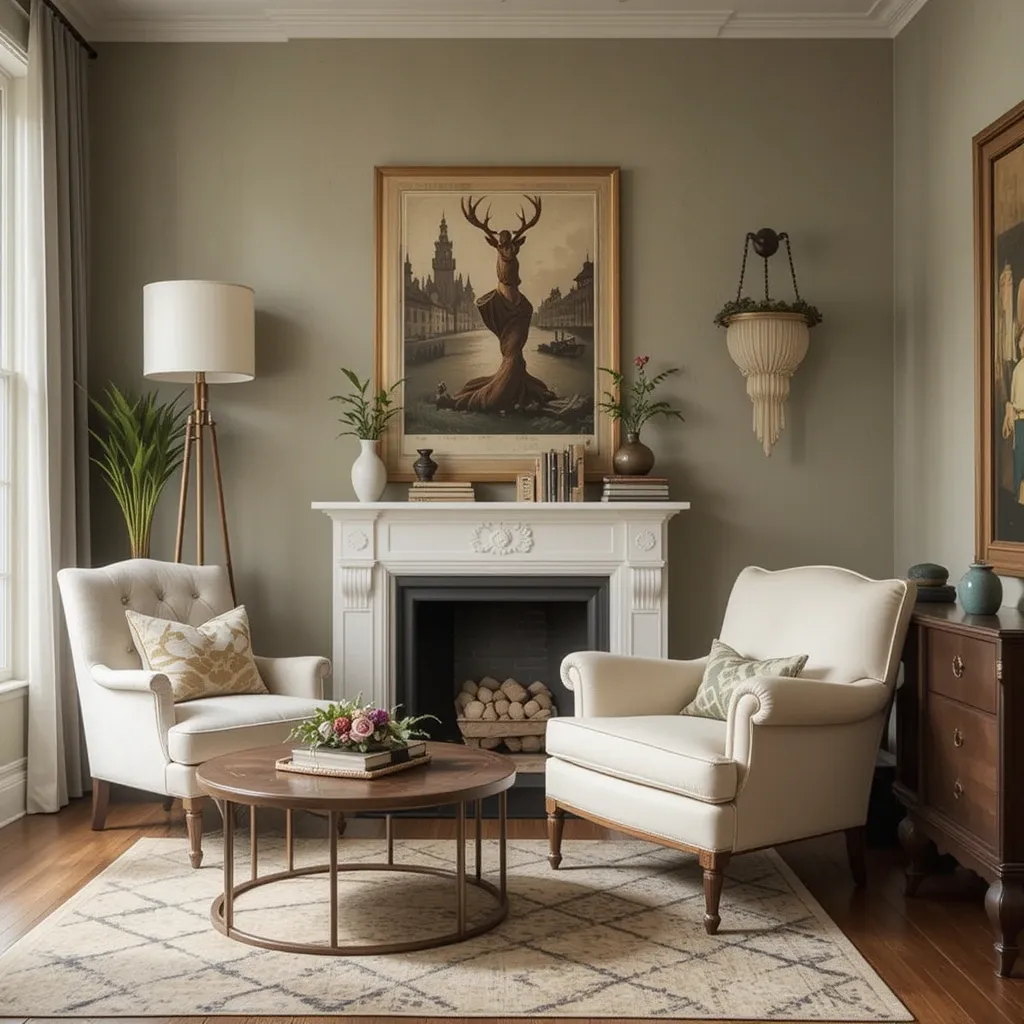 Mix Modern with Vintage