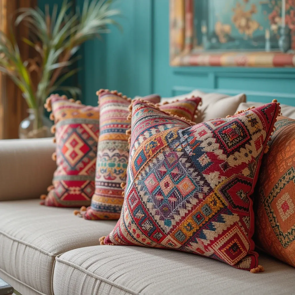 Navajo-Inspired Throw Pillows