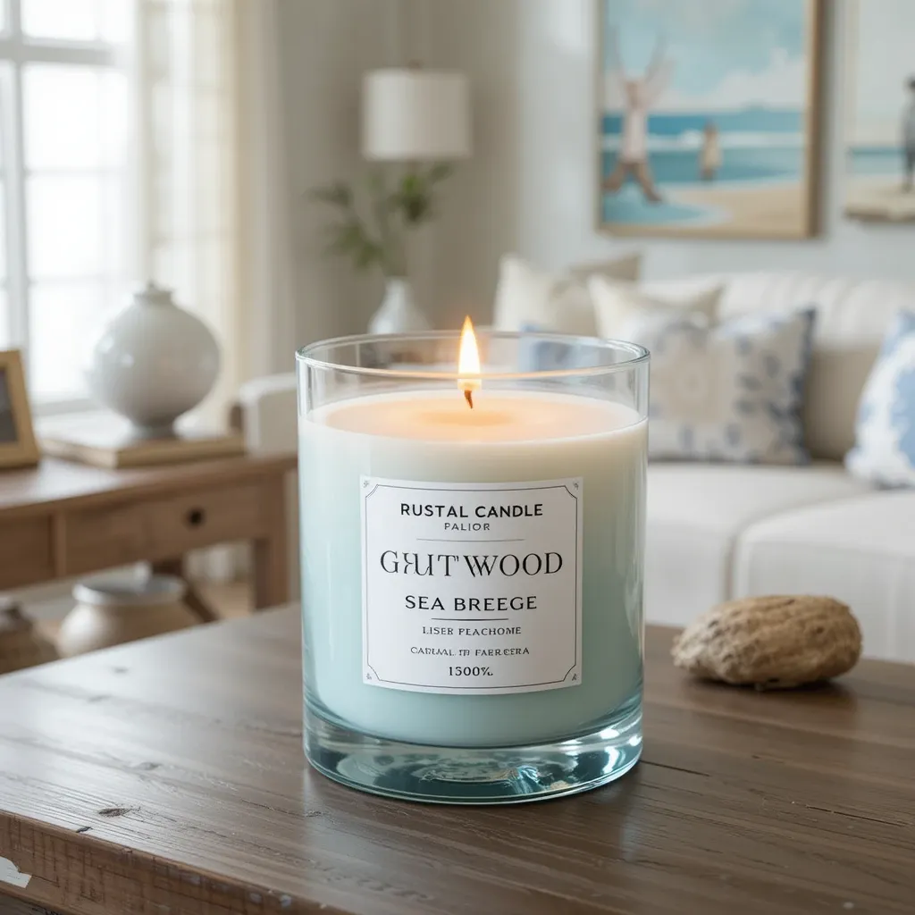 Ocean-Inspired Scented Candles