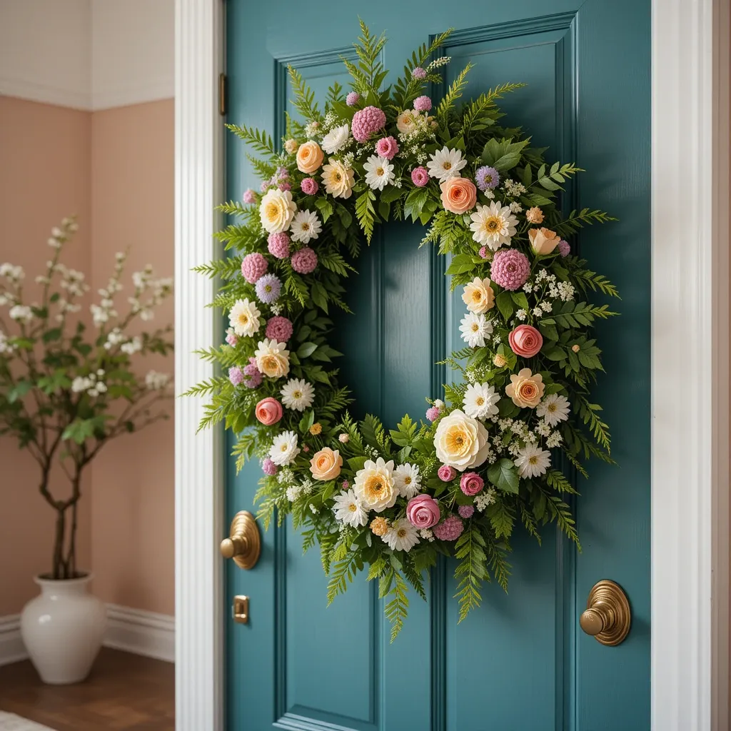 Opt for a Spring-Inspired Wreath