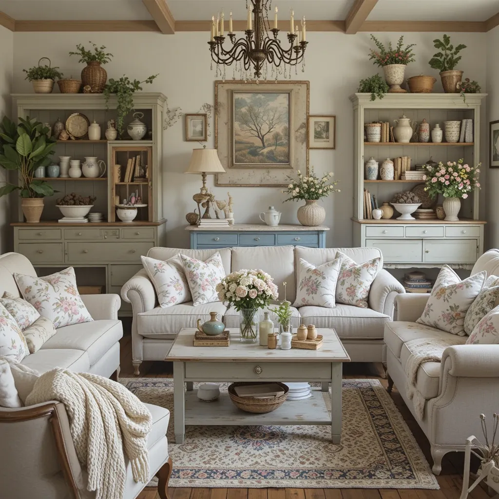 Painted Furniture for a Vintage Look