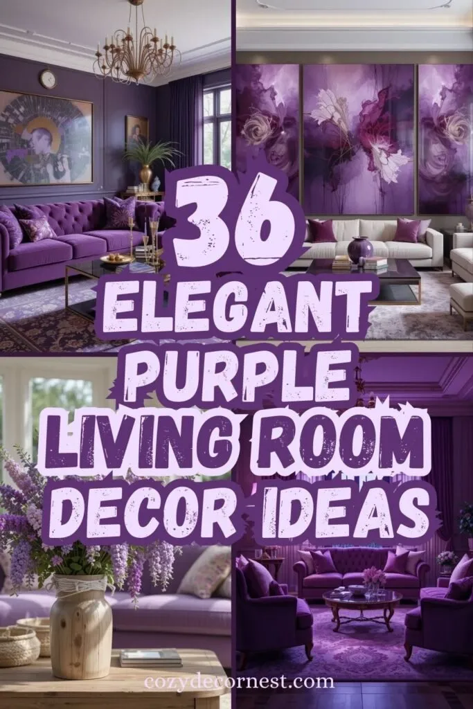 Purple-Living-Room