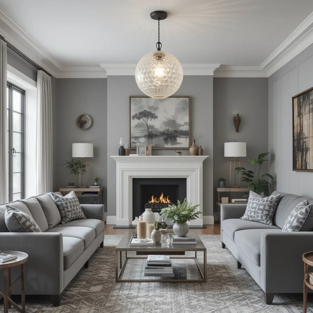 Rippled Glass Pendant for Texture