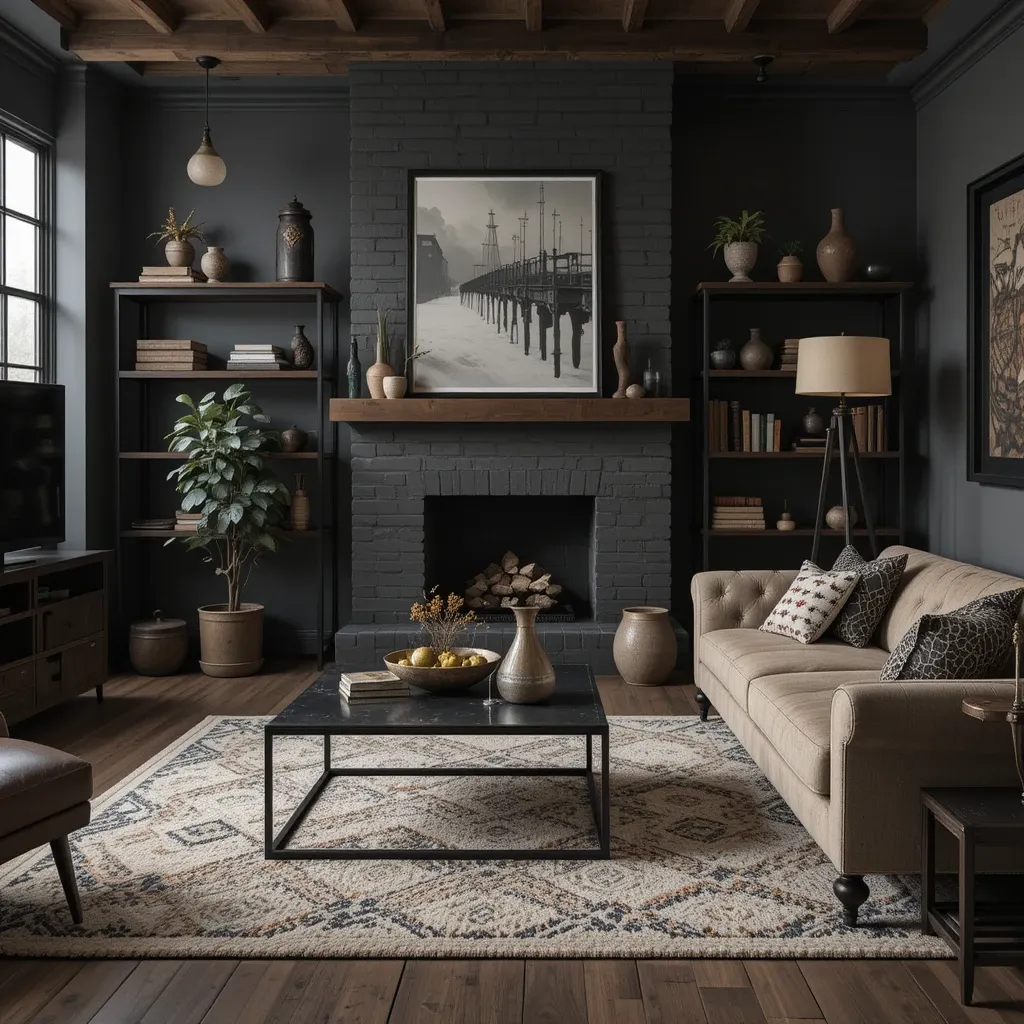 Rustic and Industrial Fusion