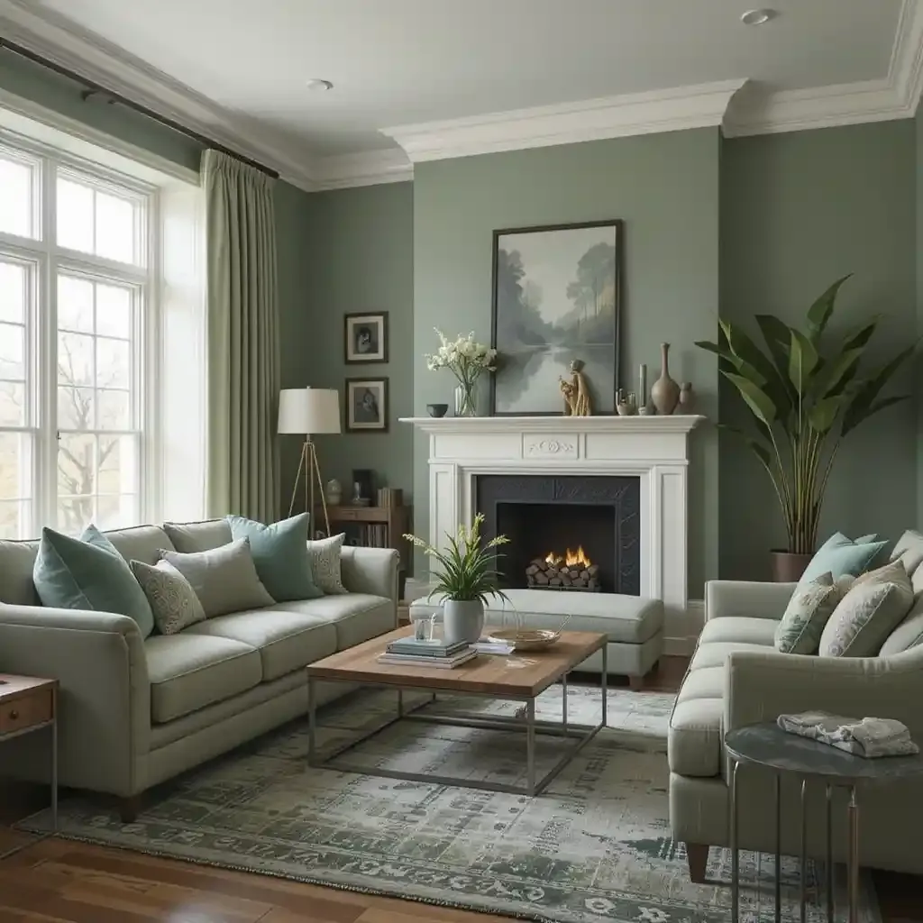 Sage Green Accents