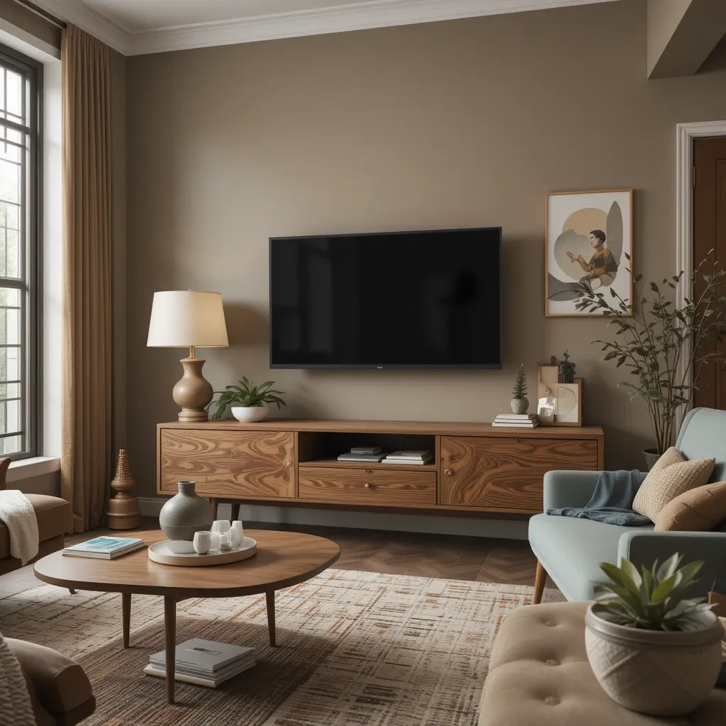 Scandinavian-Inspired Media Unit