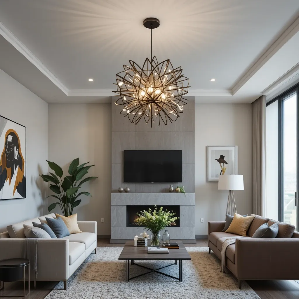 Sculptural Pendant Lights