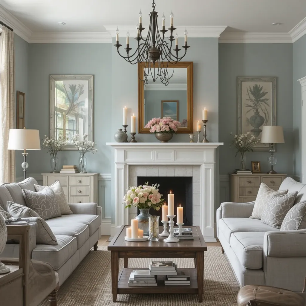 Subtle Candlelight Glow