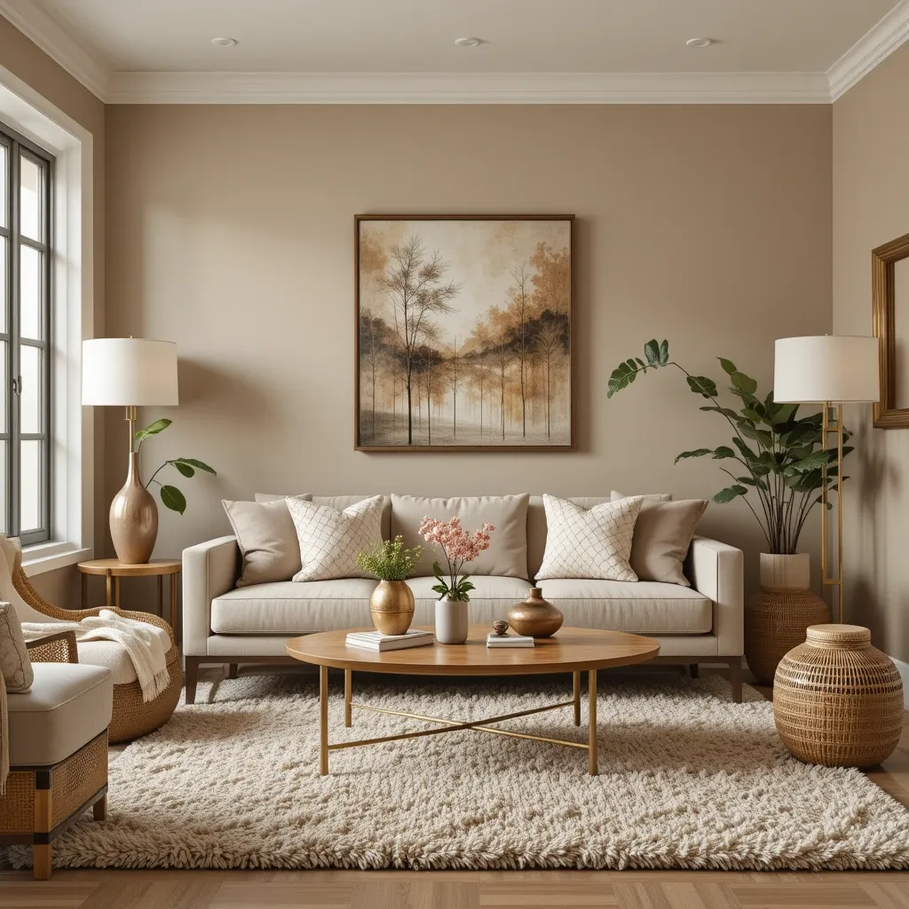 Subtle Metallic Accents