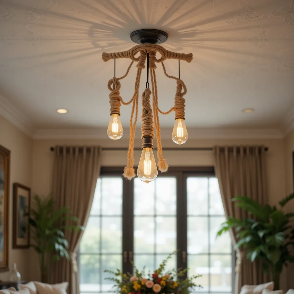Suspended Rope Lights