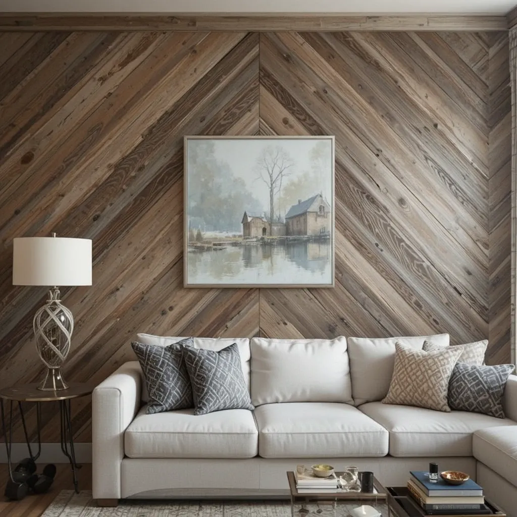 Textured Wood Paneling