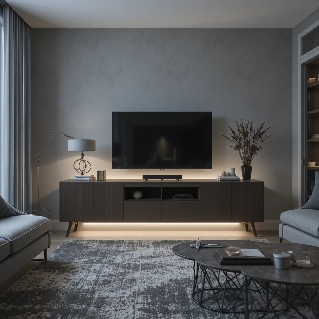 Under-Sideboard Motion-Activated Lighting