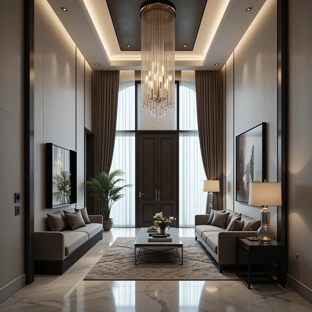 Use Light Fixtures to Add Drama