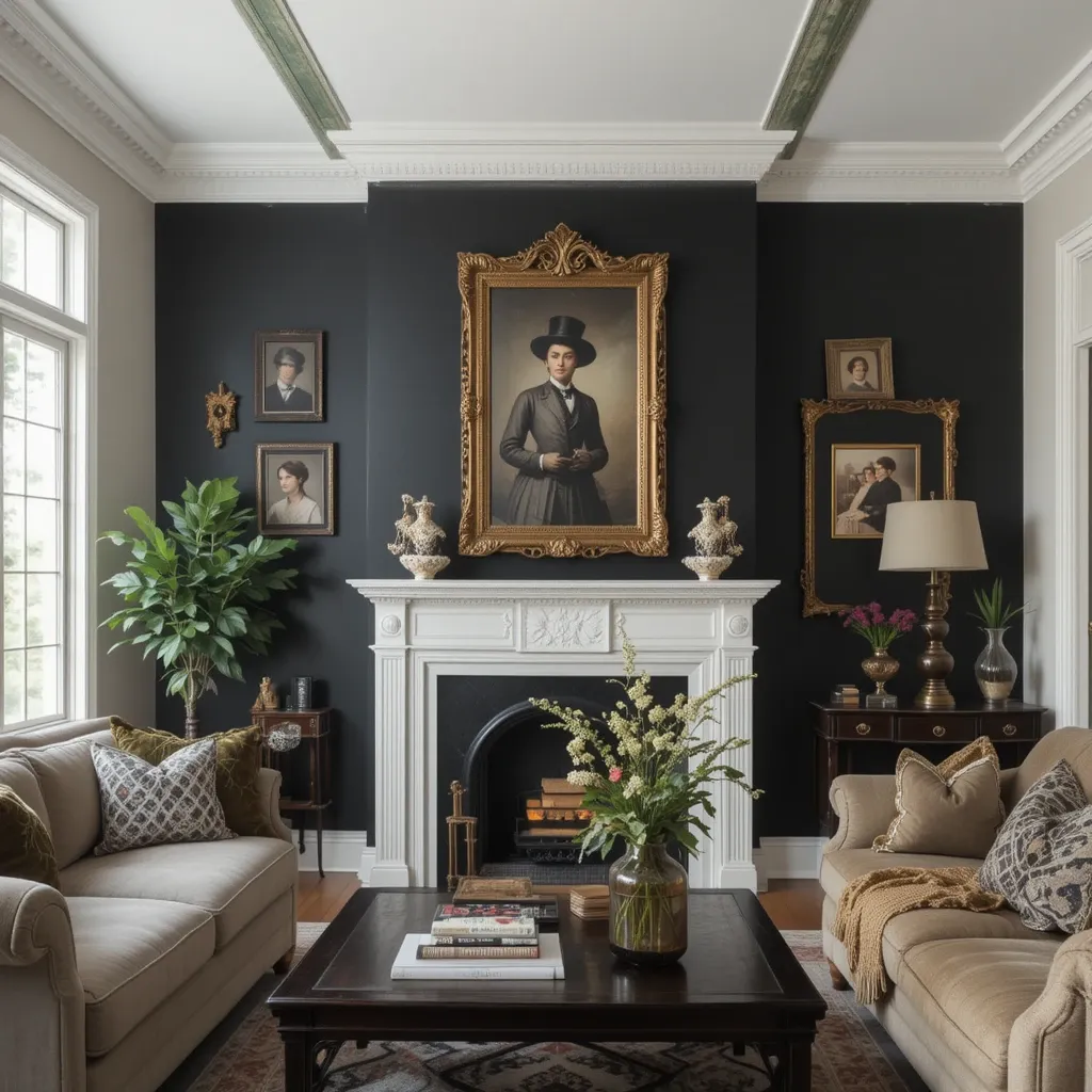 Vintage Black with Classic Frames