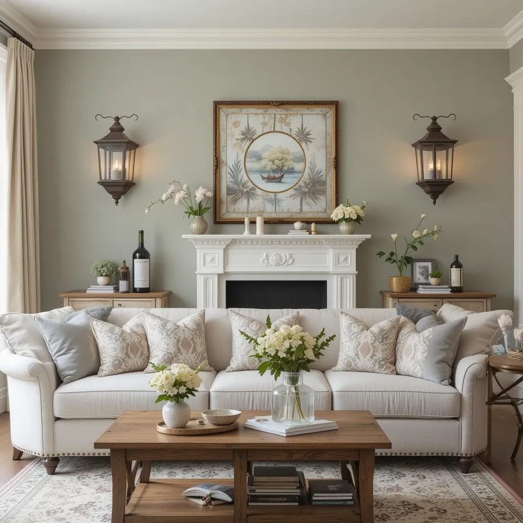 Vintage Lanterns as Decor