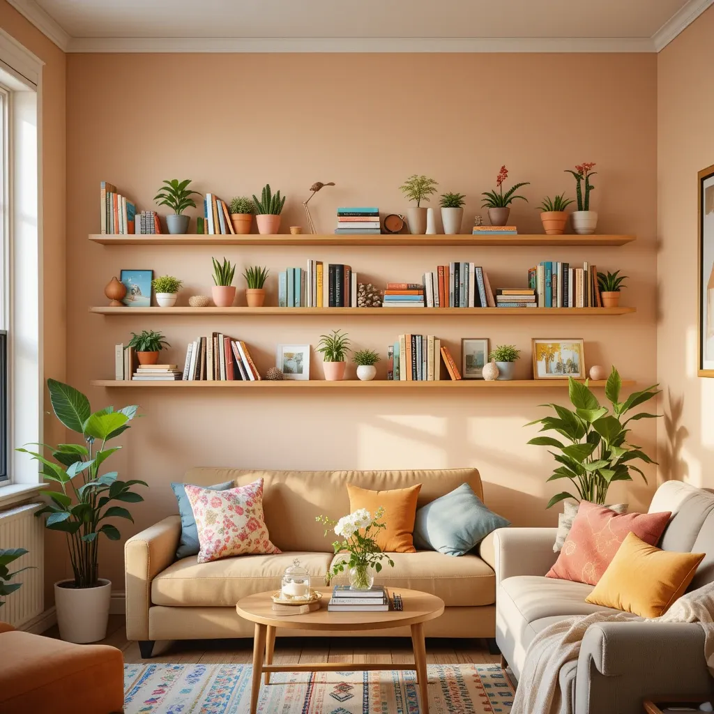 Wall-Mounted Shelves