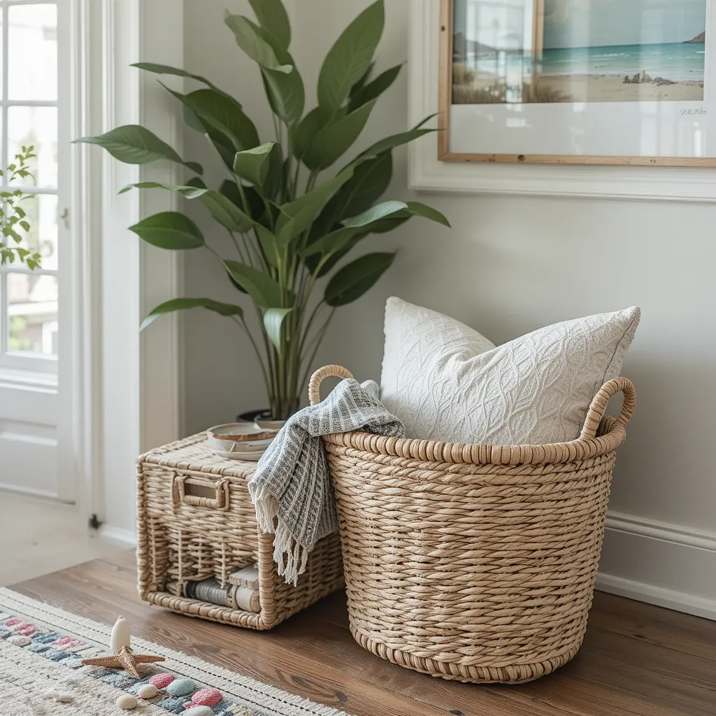 Woven Baskets for Storage