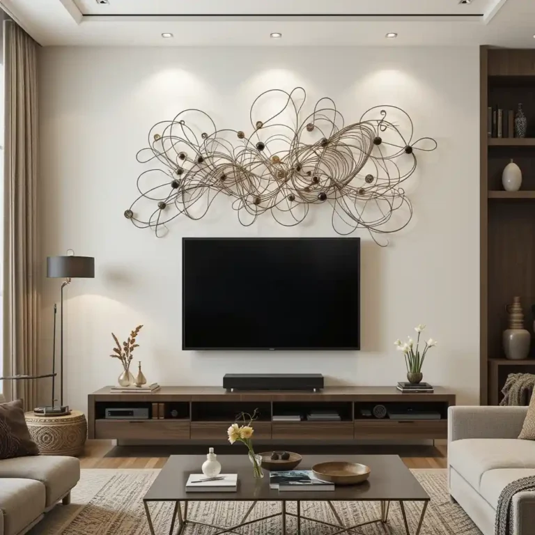 25 Stylish Large Blank Wall Living Room Ideas