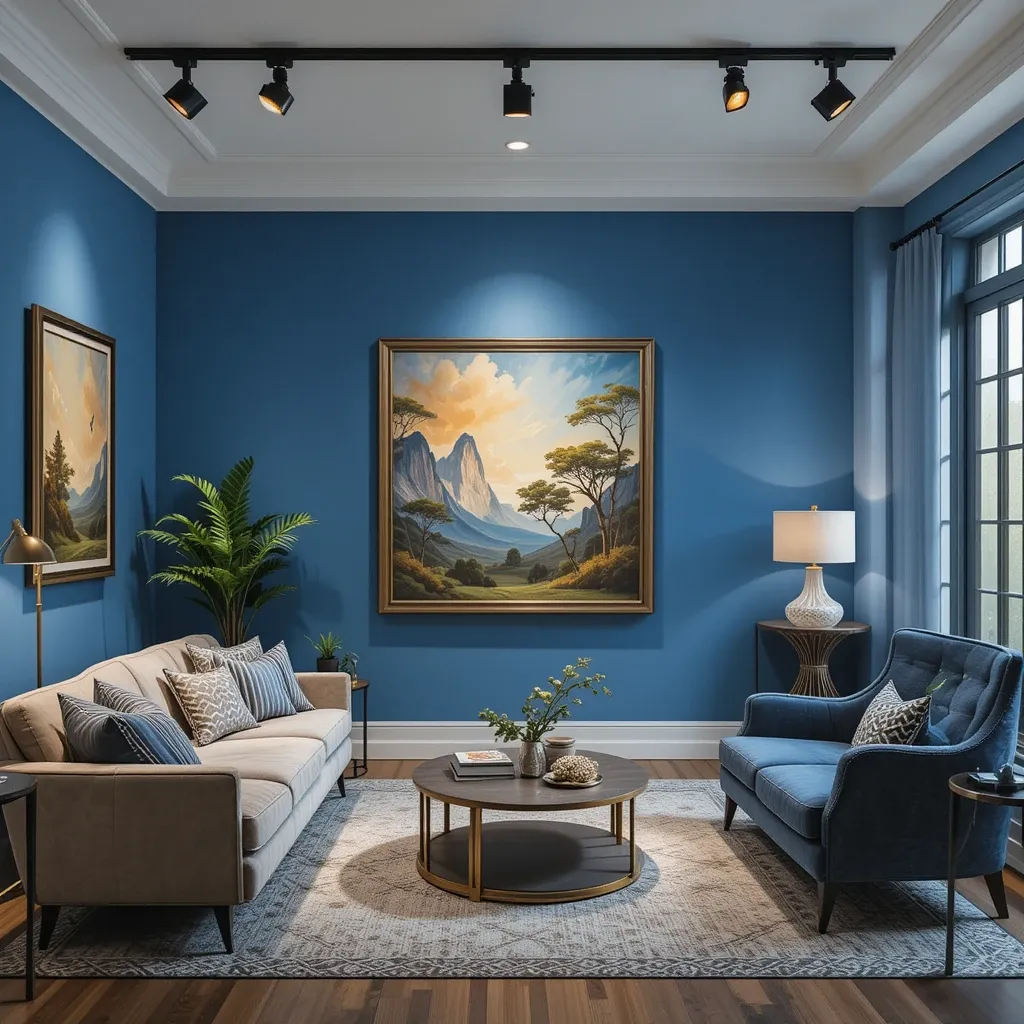 Adjustable Spotlight Track for Gallery-Style Lighting