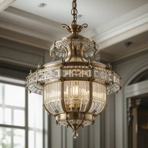 Art Deco-Inspired Pendant for Vintage Luxury