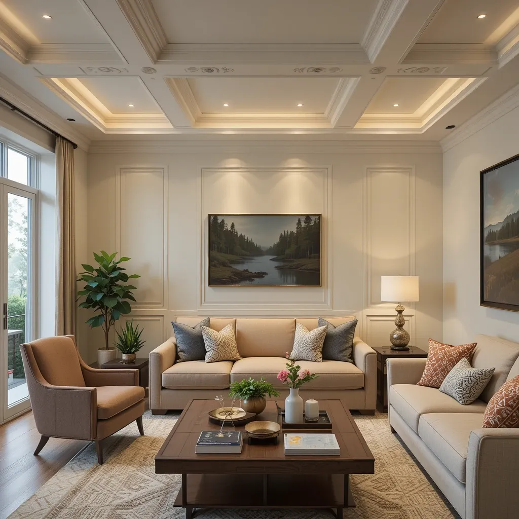 Brushed Gold Track Lighting for a Luxe Touch