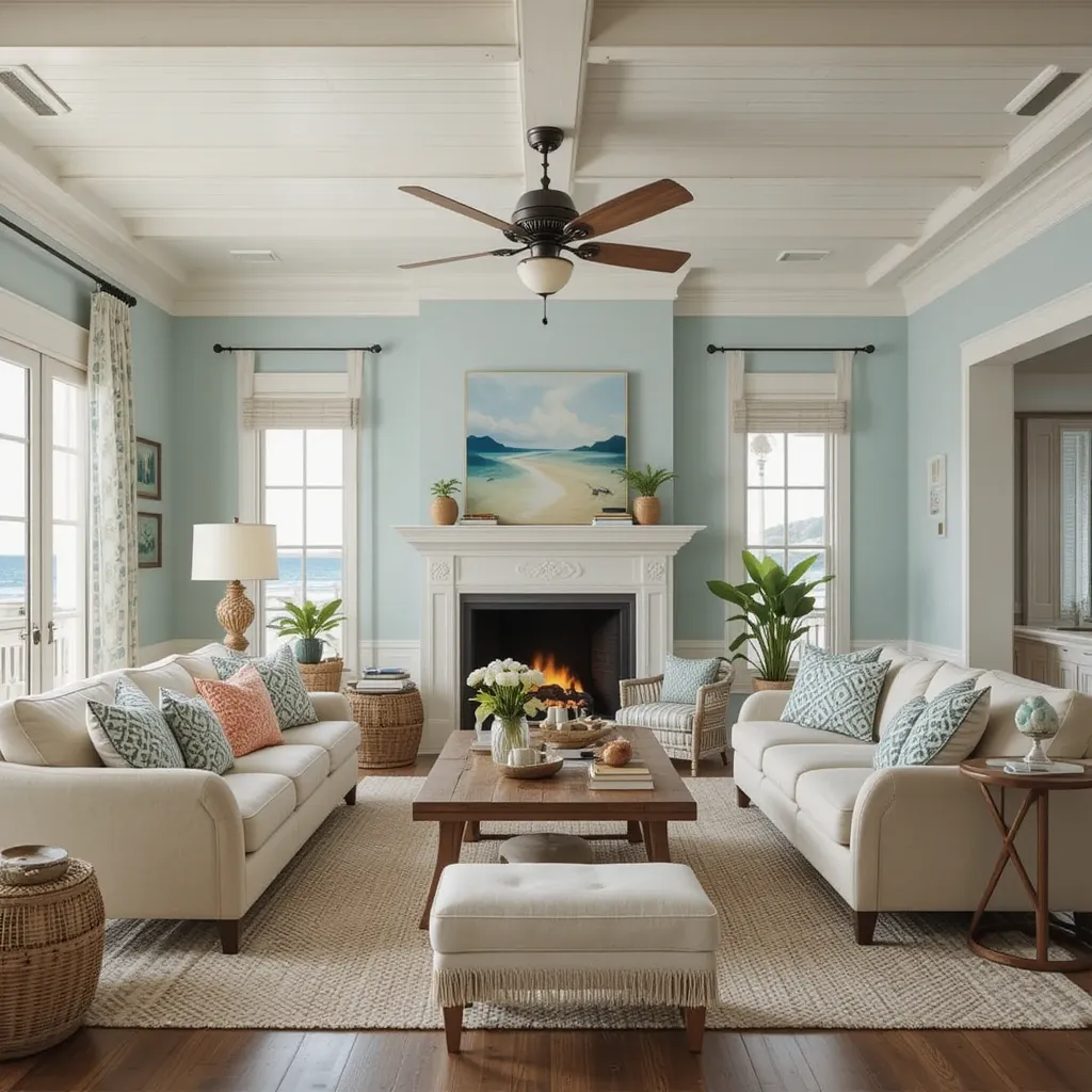 Coastal-Inspired Ceiling Fans