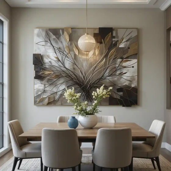 Contemporary Metal Wall Art