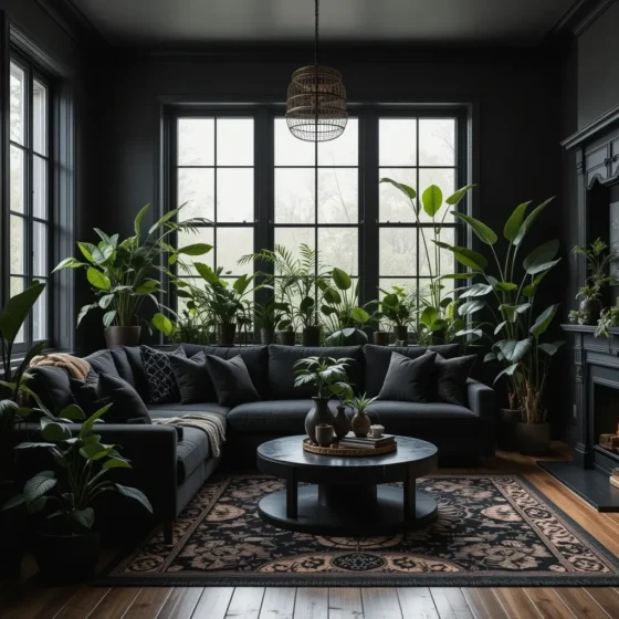 Dark Greenery for a Lush Jungle Effect
