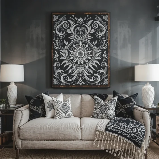 Dark Tribal Prints for an Eclectic Edge