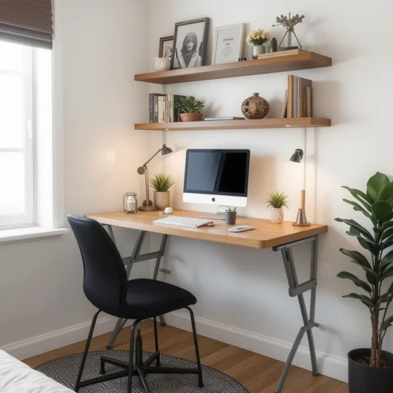 Foldable Desk for Study and Socializing
