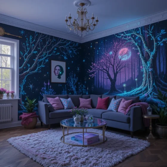 Glow-in-the-Dark Murals