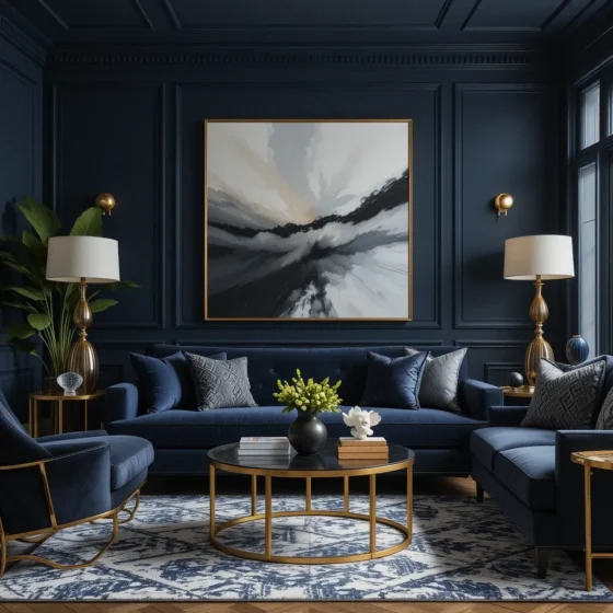 Gold Accents for a Touch of Luxury