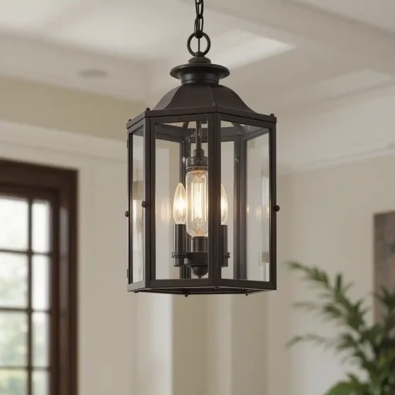 Lantern-Style Pendant for Classic Appeal