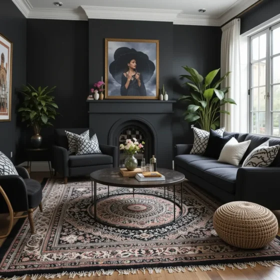 Layered Rugs for a Textured Look