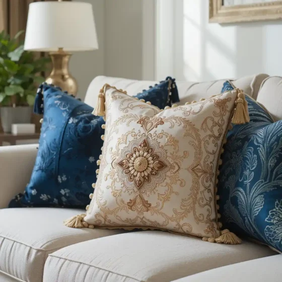 Luxurious Throw Pillows