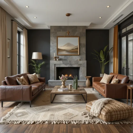 Masculine Boho with Earthy Tones