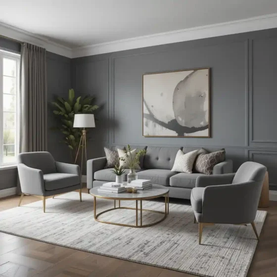 Metallic Gold Accent Chairs for a Chic Look