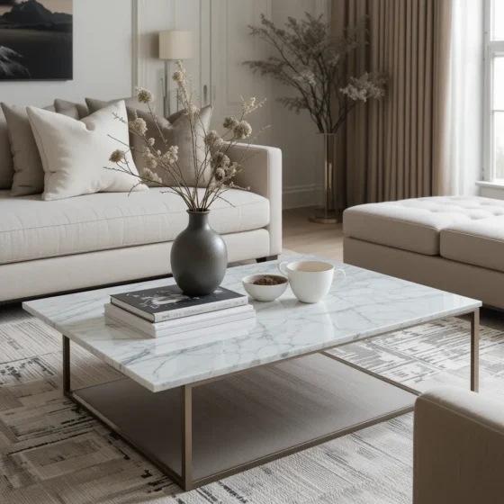 Minimalist Coffee Table Styling