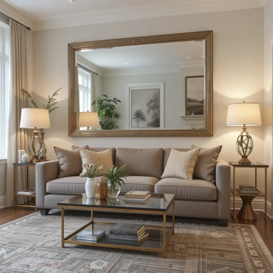 Mirrors for an Illusion of Space