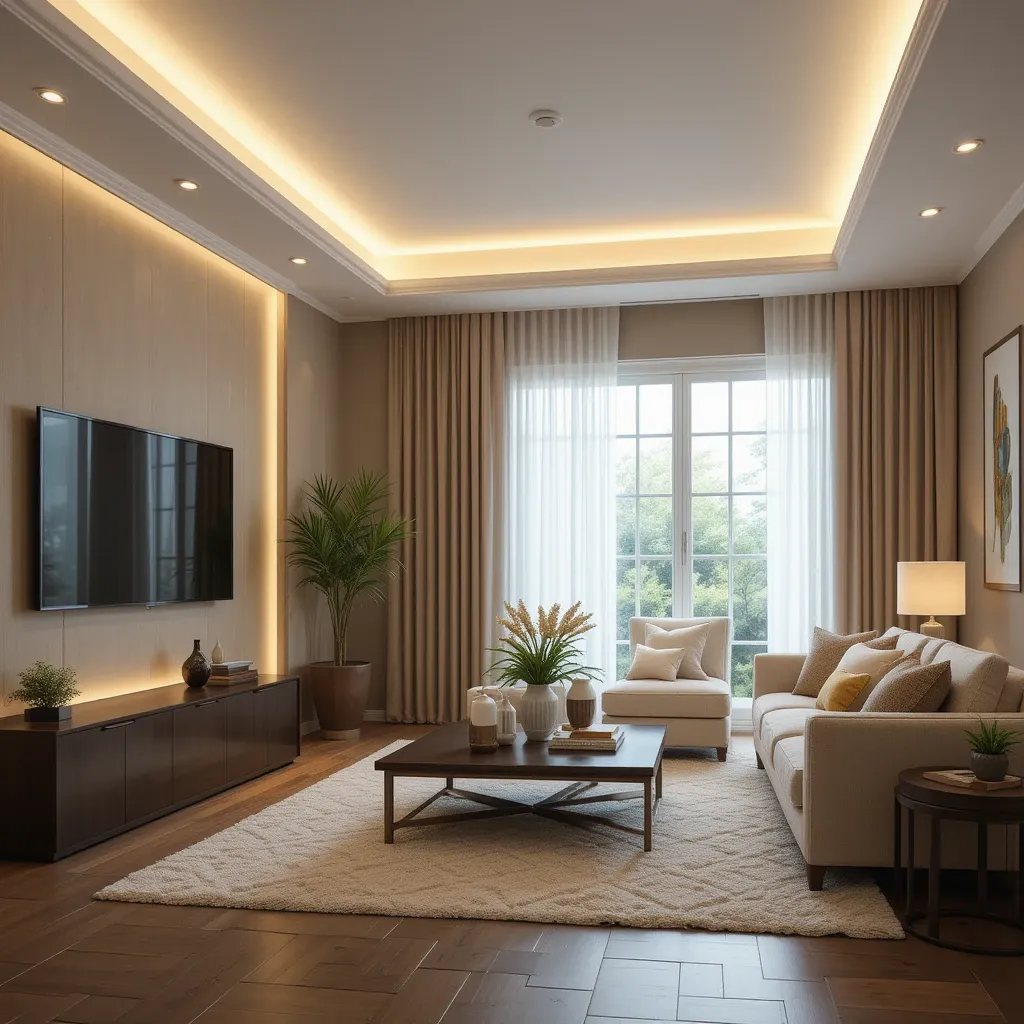 Multi-Layered Cove Lighting for Depth