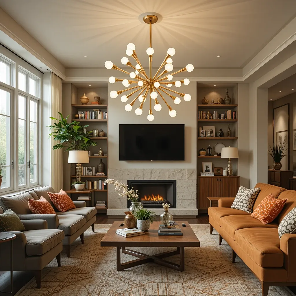 Multi-Light Sputnik Fixture