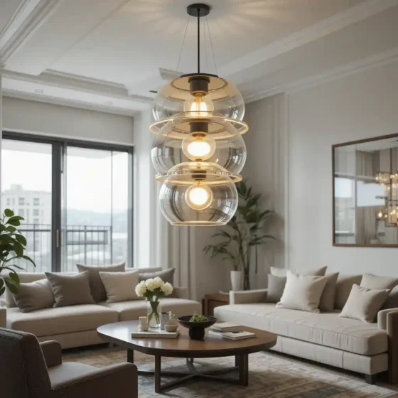 Multi-Tiered Glass Globes for a Modern Touch