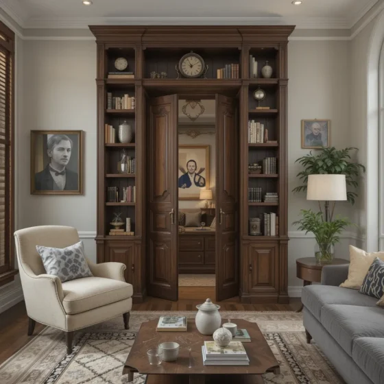 Mysterious Hidden Doors for a Secret Escape