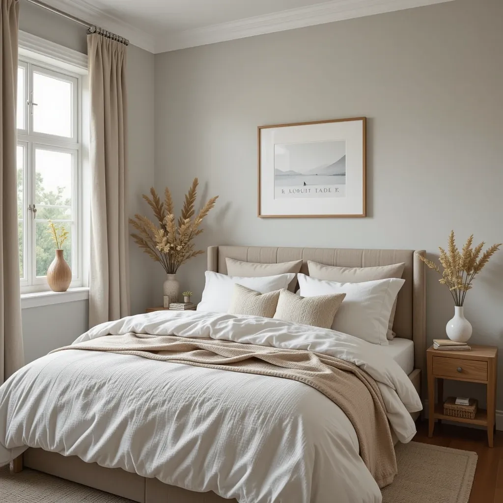 Neutral Color Palette for a Serene Atmosphere
