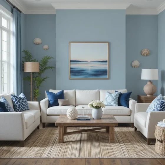 Ocean-Inspired Decor for a Relaxing Theme