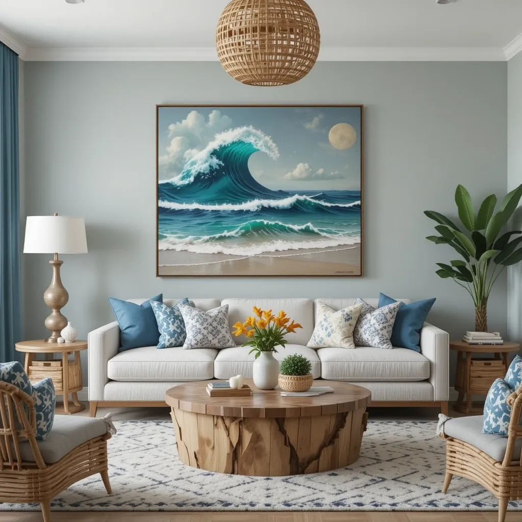 Ocean-Inspired Wall Art